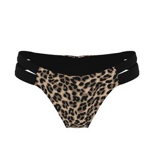 Victoria's Secret Leopard Print Bikini Bottom